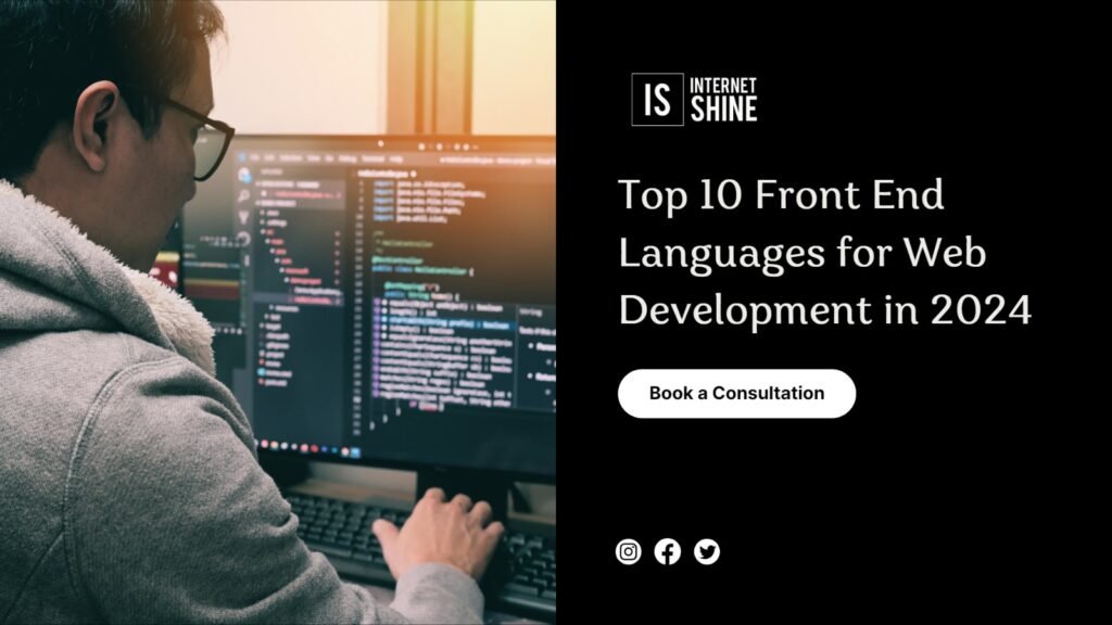 Top 10 Front End Languages for Web Development in 2024